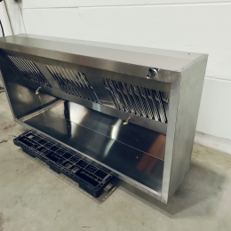 Hotte aspirante inox - 205 x 96cm